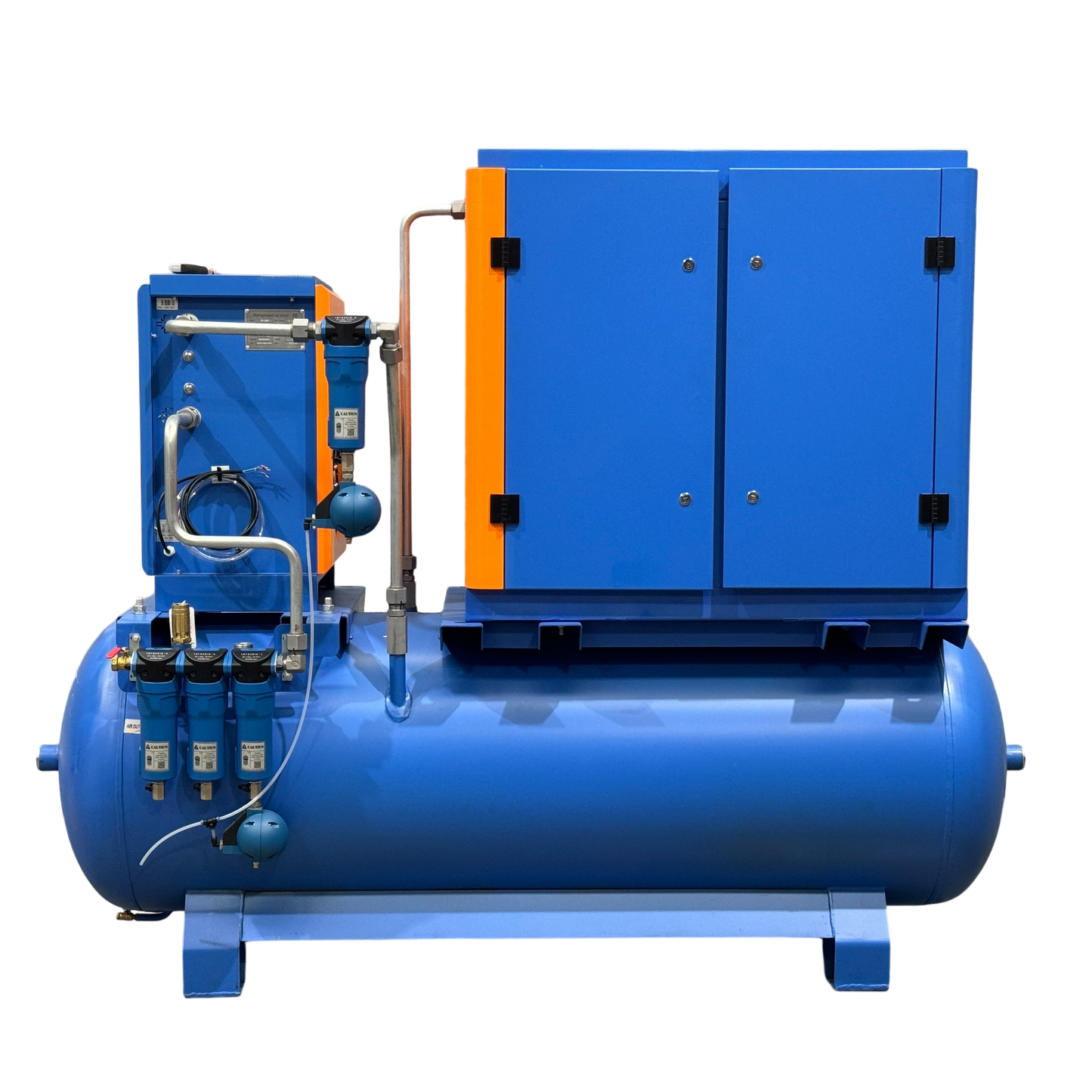 11kw Variable Speed Rotary Screw Air Compressor with Dryer and Tank 15HP