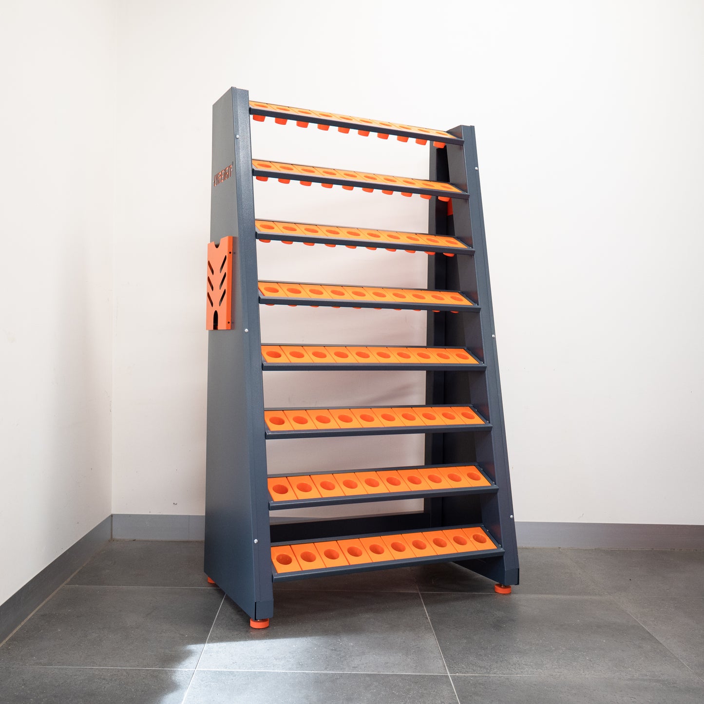 LYREIGN CNC Tool Holder Rack – BT40 – 80 Tool Capacity